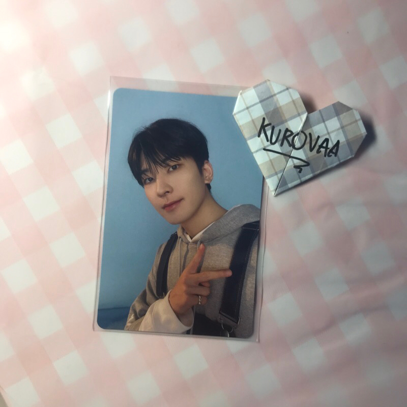 Wonwoo Seventeen Dream Japan Pc Bubble svt Photocard carat version