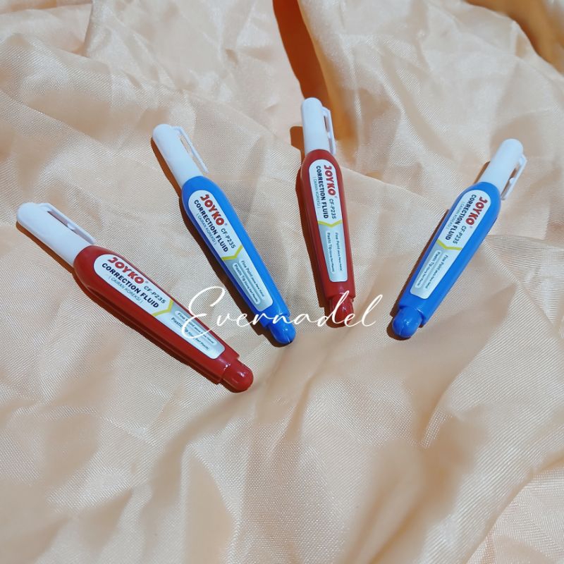 

Tipex Cair Joyko Correction Pen Fluid Ukuran Kecil Penghapus Pulpen
