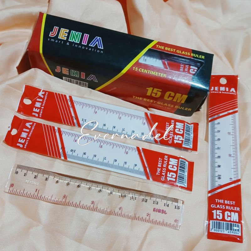 

Penggaris Plastik 15cm Bahan Tebal Ruler
