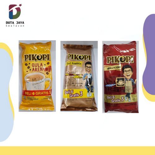 

Pikopi Kopi Instan 3IN1 Gula Aren, Mix & Moccachino 9's x 20 gram