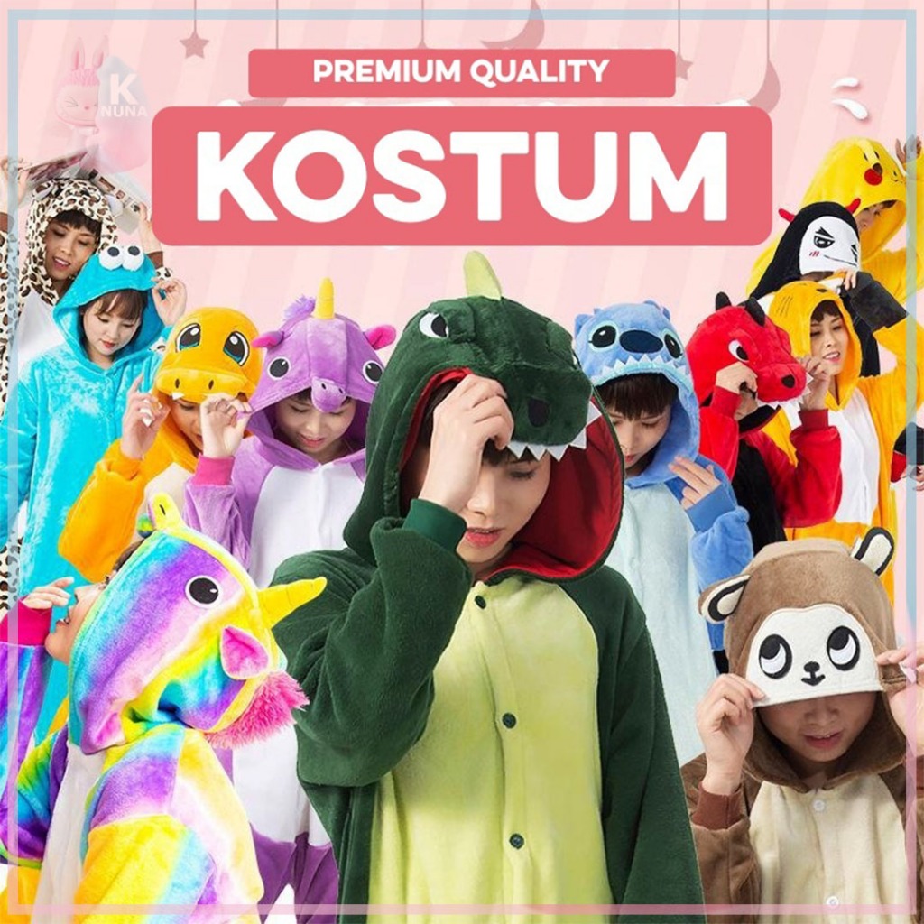 PIYAMA ONESIE KOSTUM BAJU DEWASA KARAKTER 3
