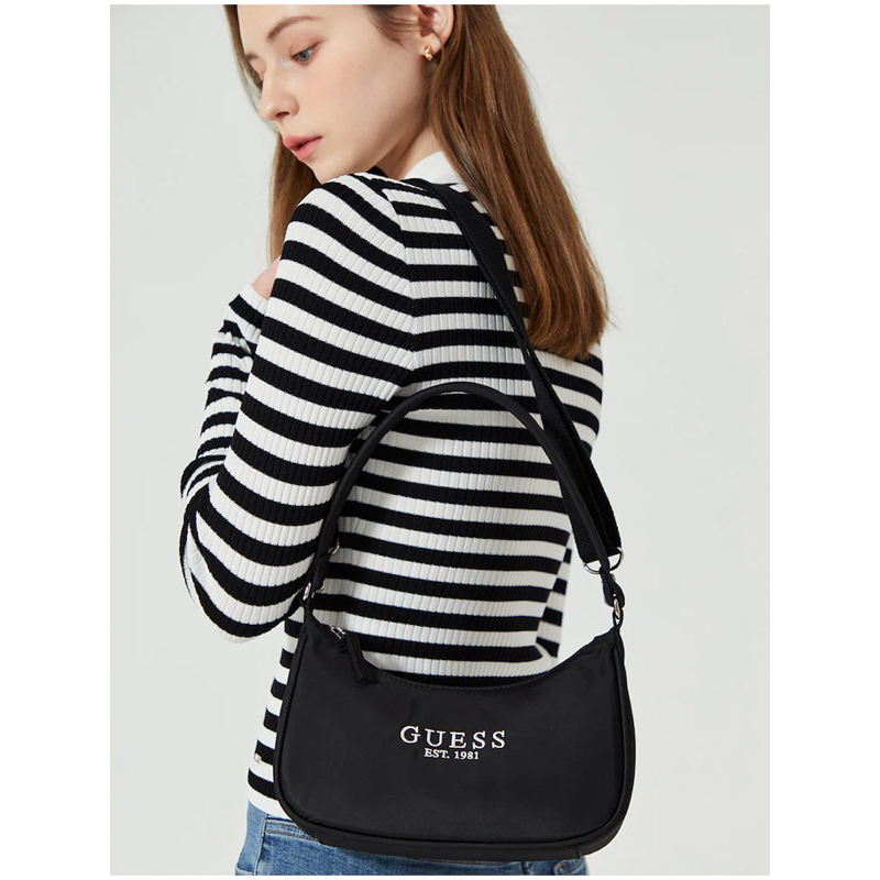SALE TAS GUESS LOGO HOBO BAG