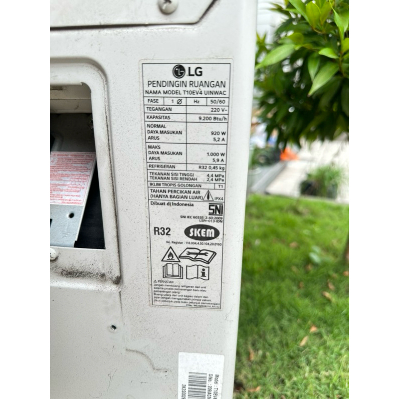 LG Air Conditioner 1PK dual inverter