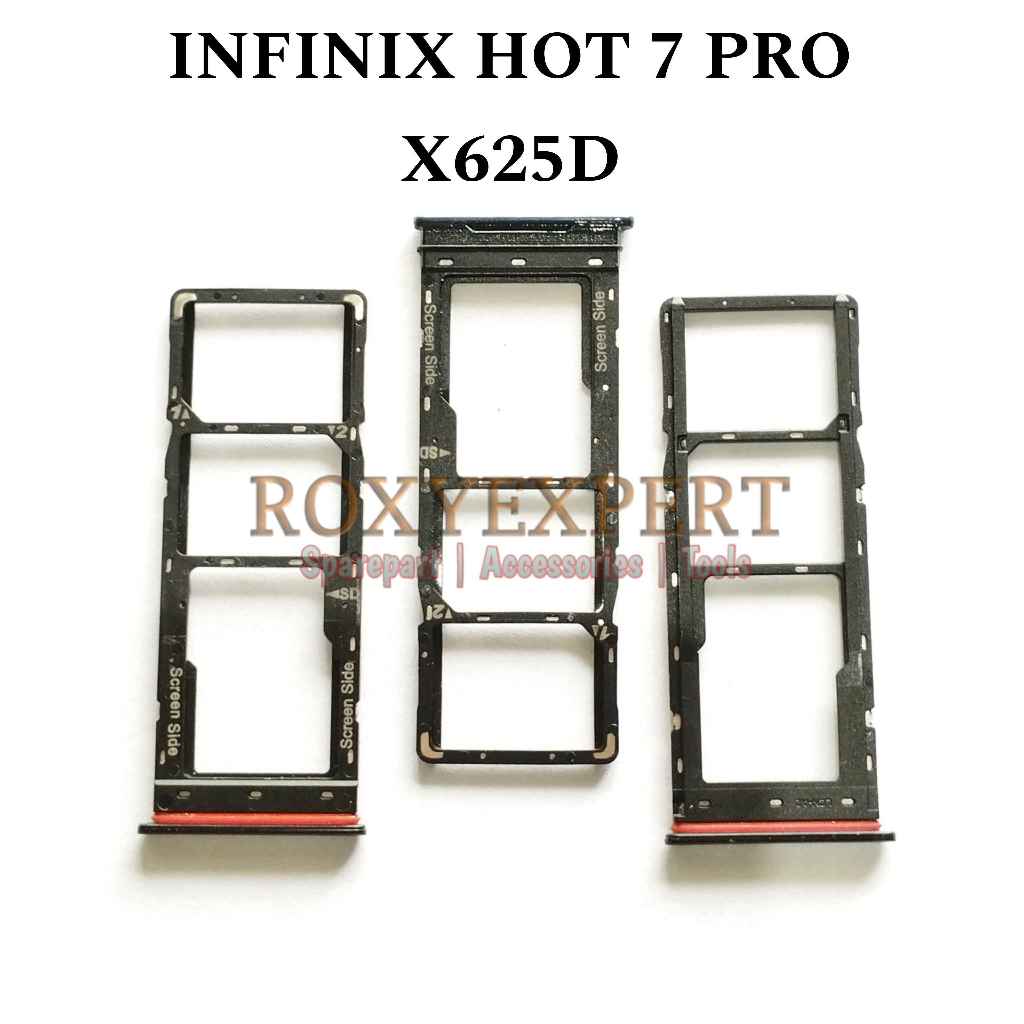 Simtray Infinix Hot 7 Pro X625D Sim Tray Tempat Simlock Card