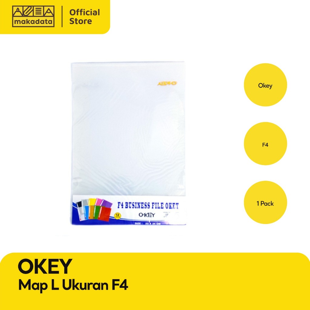 

MAP L OKEY / L FOLDER F4 MURAH (1PAK) MURAH