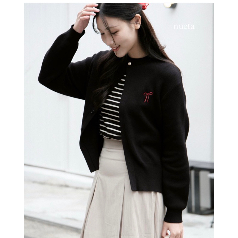 Nueta Ribbon Cardigan
