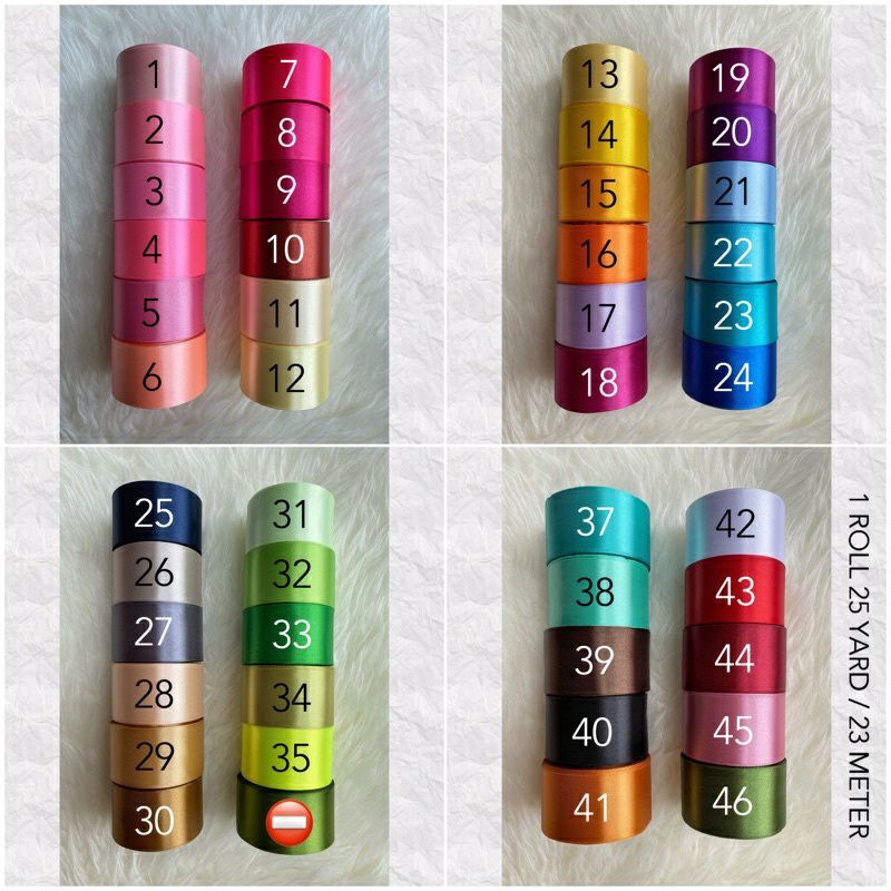 

Pita Satin 2 inch Lebar 5 cm