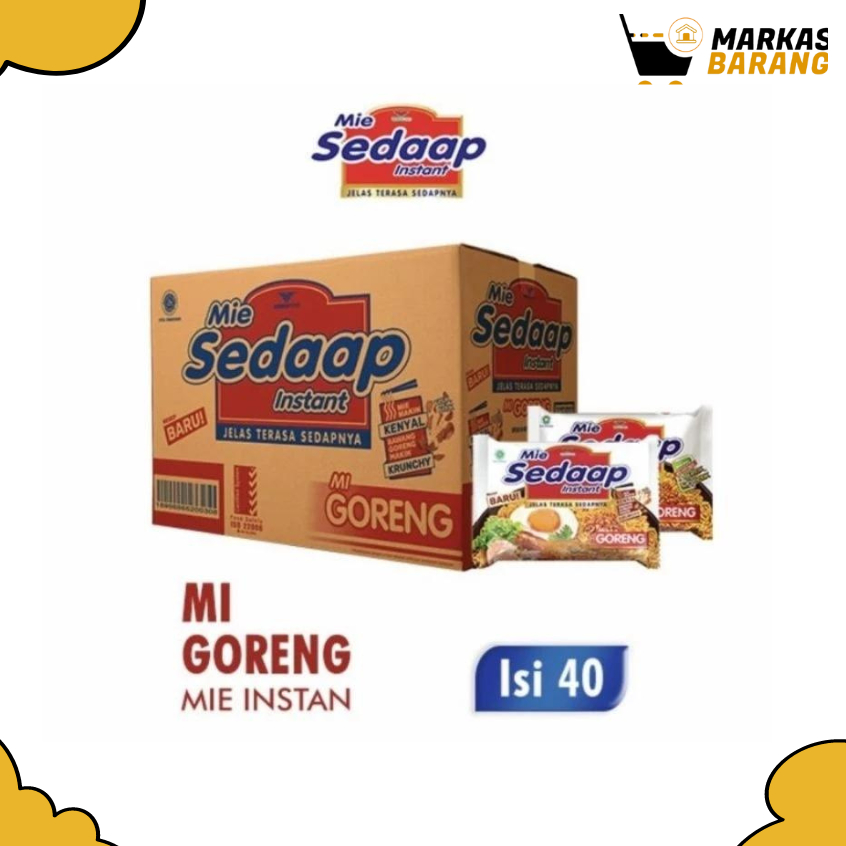 

Mie Sedap Goreng 1 Karton isi 40pc