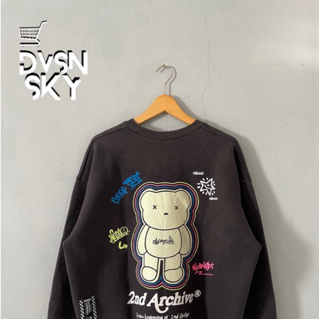 2ND ARCHIVE REVLECTIF CREWNECK