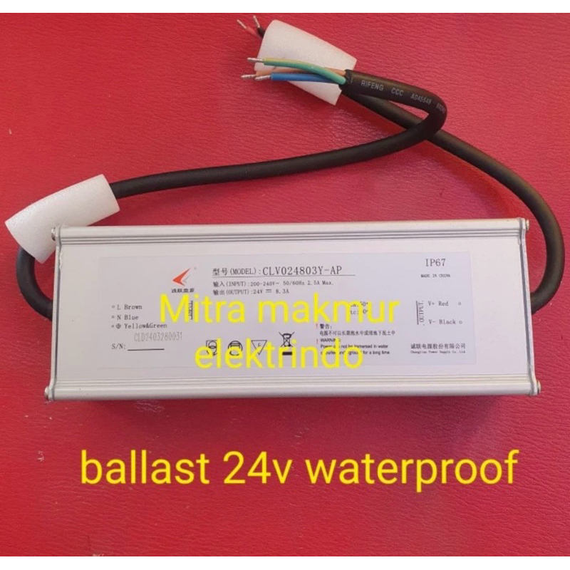 ballast waterproof 24volt 200watt  led / ballast 24v waterproof 200w led