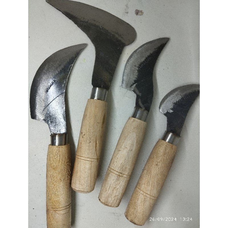 pisau punakawan pisau lading pengolah bambu