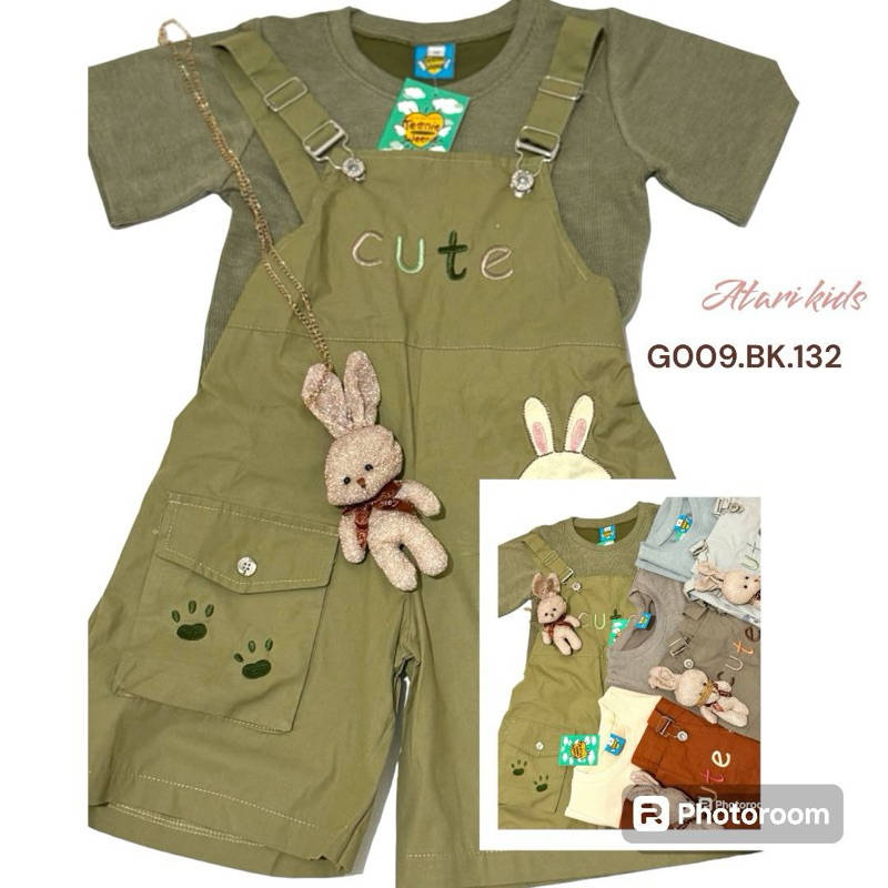 Overall / Baju Kodok anak perempuan impor