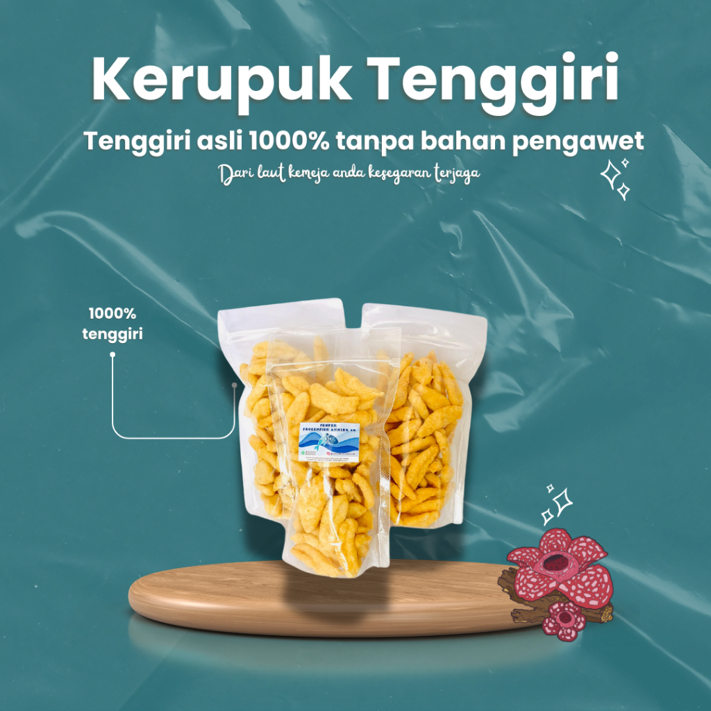 

Kerupuk Tenggiri 1000%