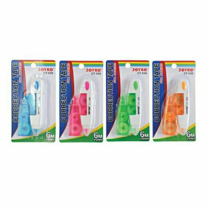 

Correction Tape / Pita Koreksi Joyko CT-530 12pcs