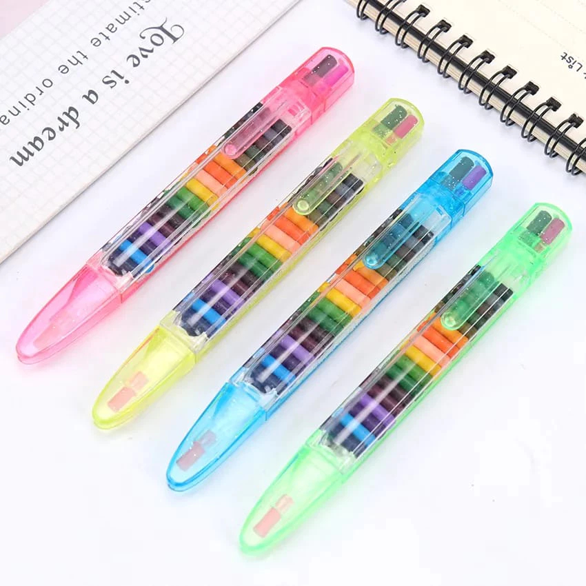 

Crayon Pen Susun isi 20 Warna Krayon Set 20 Warna lucu