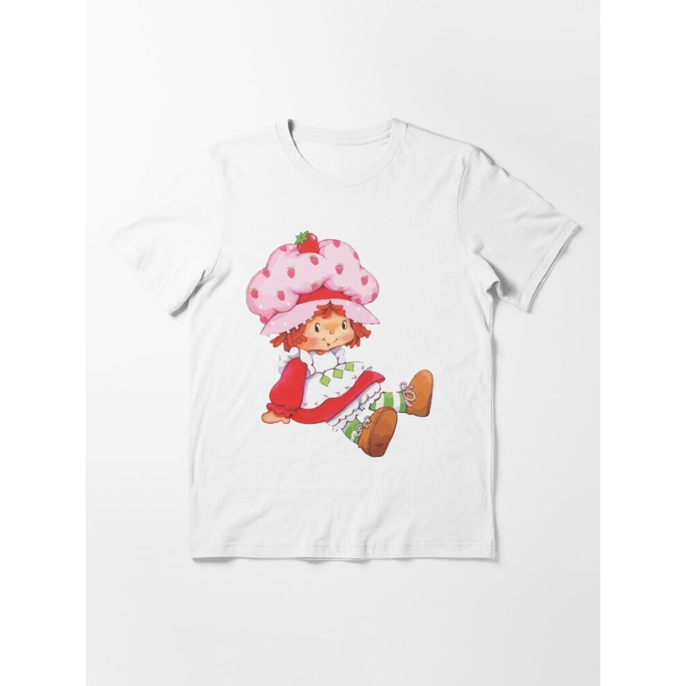 Kaos Polos Kaos Cartoon Strawberry Vintage Retro 80s 1980s Cartoon