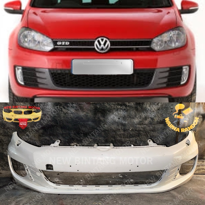Bumper depan vw golf volkswagen golf MK6 GTI 2009 2013 original
