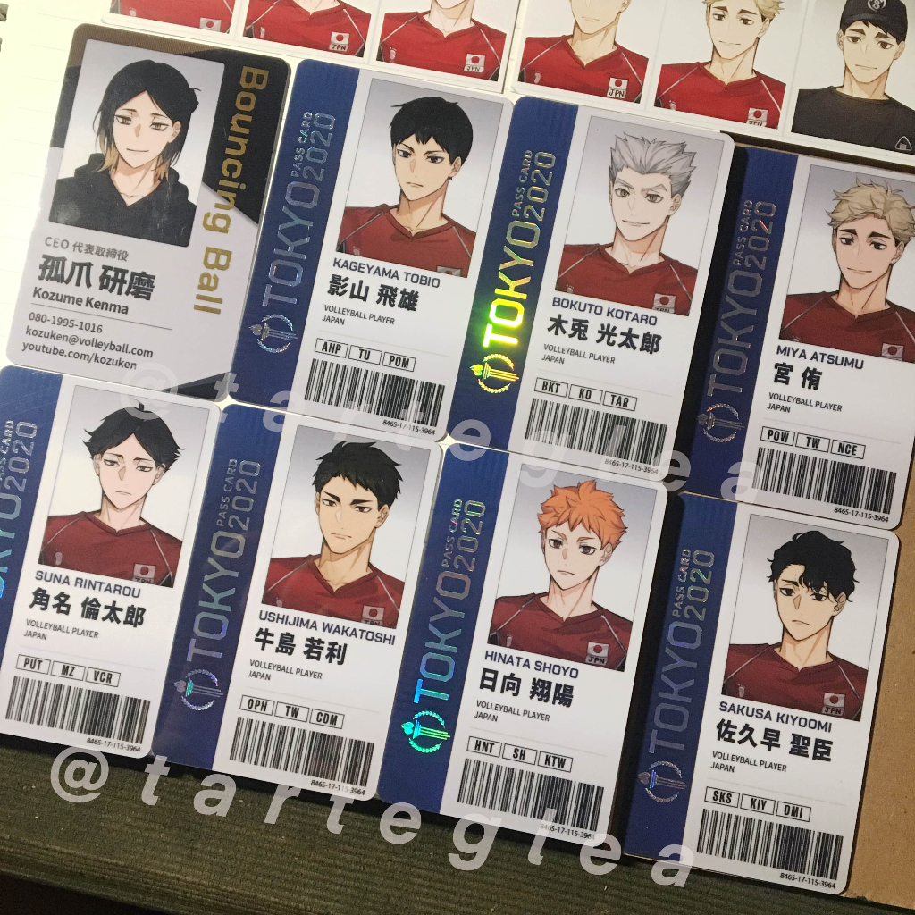 [Ready] Timeskip ID Card Ri_mumu Haikyuu