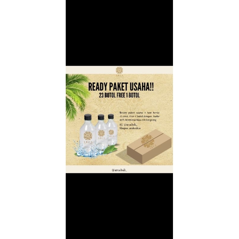 

minuman tradisional ARBAL karangasem