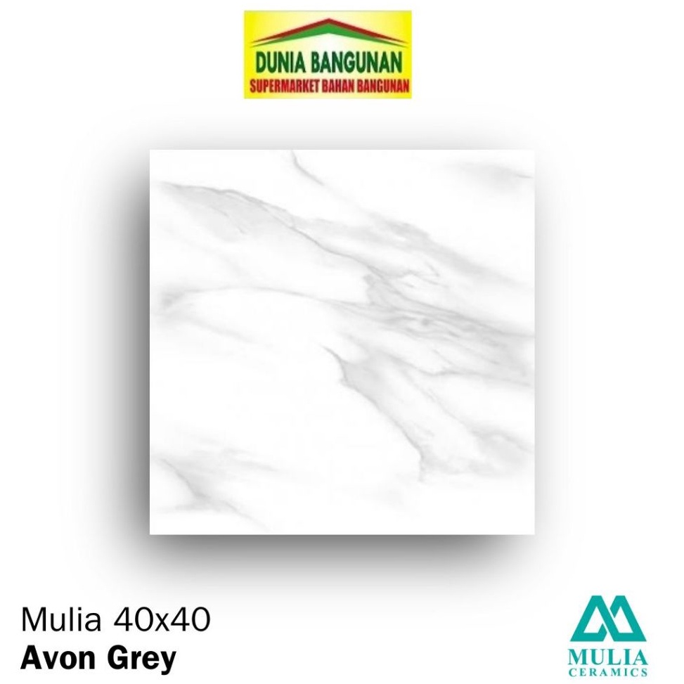 Keramik lia Avon Grey 4x4 Keramik Lantai Carara