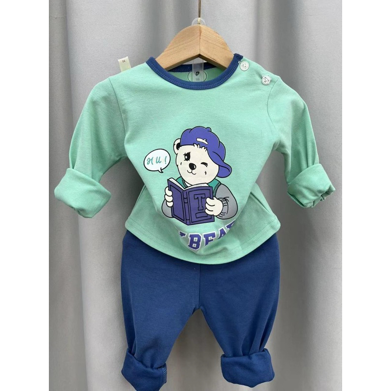 BAJU TIDUR ANAK COWOK LENGAN PANJANG / BAJU TIDUR ANAK BAHAN KATUN HALUS / BAJU TIDUR ANAK MURAH / B