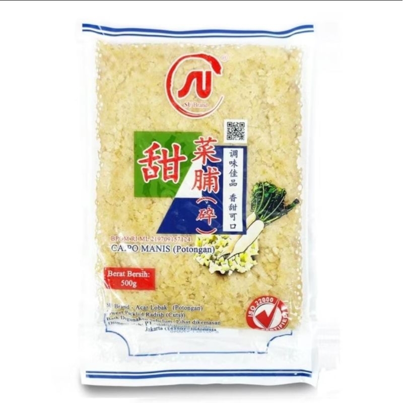 

Lobak Manis SU Brand 500 Gram | Chaipo/Caipo | Sweet Preserved Radish