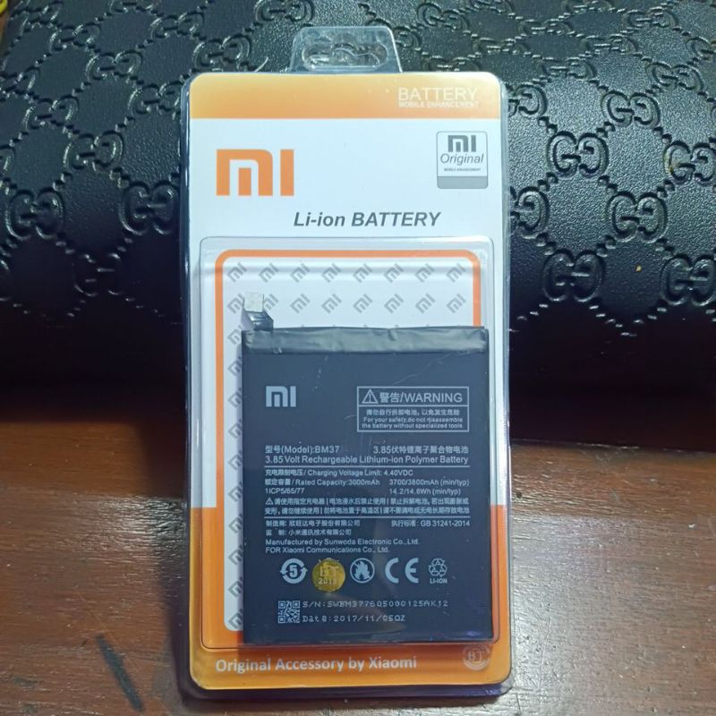 Baterai Xiaomi BM 37 Xiaomi MI 5S/MI 5S+ Baterai Xiaomi BM37 Mi 5S/Mi 5S Plus original bt