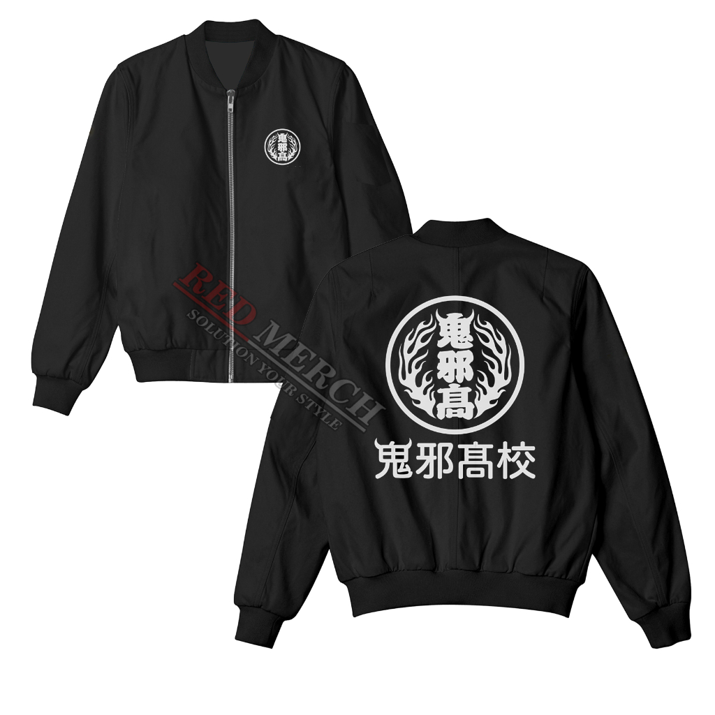 jaket bomber Lao Suzuran High and Low sword the worst