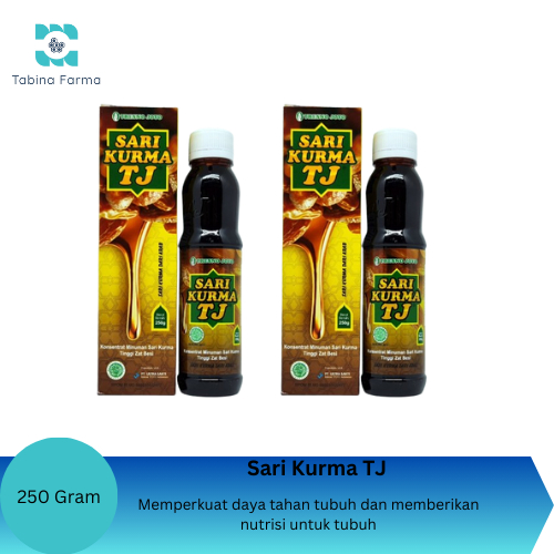 

Sari Kurma TJ Tresno Joyo 250 Gram / Sari Kurma TJ minuman Konsentrat / Sari Kurma TJ / Tresnojoyo