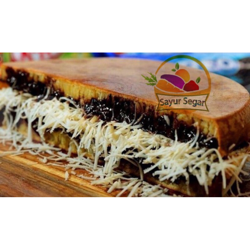 

Martabak Bangka Cokelat Keju Medium Siap Saji 12 potong