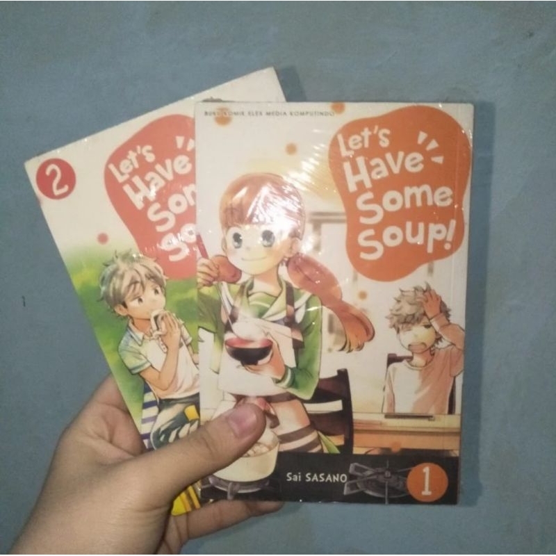 Komik Let's Have Some Soup vol 1 2 segel