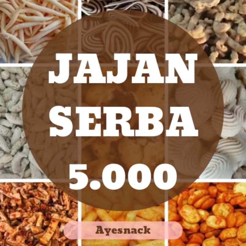 

Aneka snack serba 5.000/snack/makanan ringan/cemilan