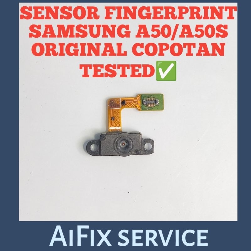SENSOR FINGERPRINT SAMSUNG A50 A50S ORIGINAL COPOTAN TESTED ✅