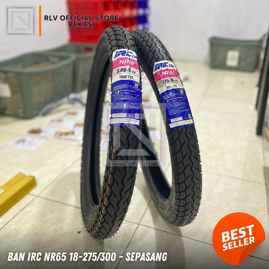 BAN IRC NR65 18-275/300 | BAN MOTOR STANDAR RX KING DAN SCORPIO | BAN LUAR MOTOR