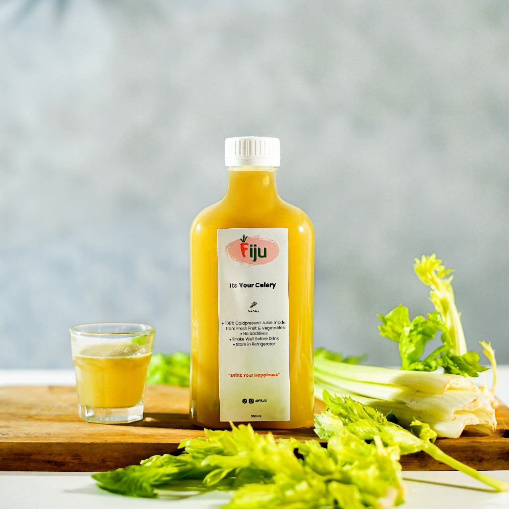 

Cold Pressed Juice Buah dan sayur segar | Its Your Celery (350ML) FIJU