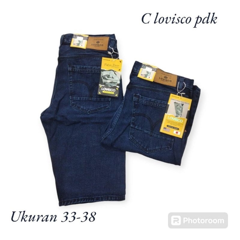 celana jeans pendek jumbo (33-38) / jeans pendek jumbo cowok( 33-38)
