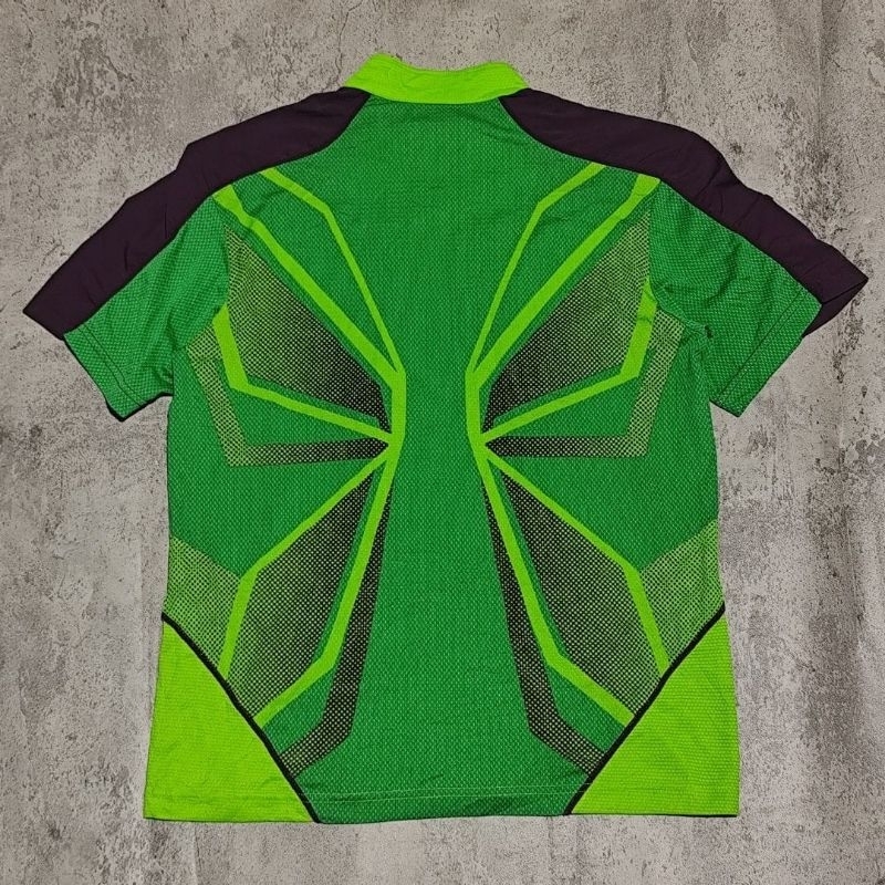 Baju kaos outdoor hiking gunung kolon sport hijau