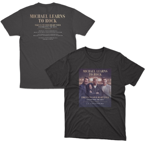 TSHIRT MICHAEL LEARNS TO ROCK - MLTR ASIA TOUR 2024 TEES - KAOS MLTR - BAJU MLTR TOUR