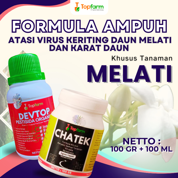 Pestisida Topfarm / Obat Hama Tanaman Bunga Melati / Obat Semut Pada Bunga Melati / Obat Hama Buat T