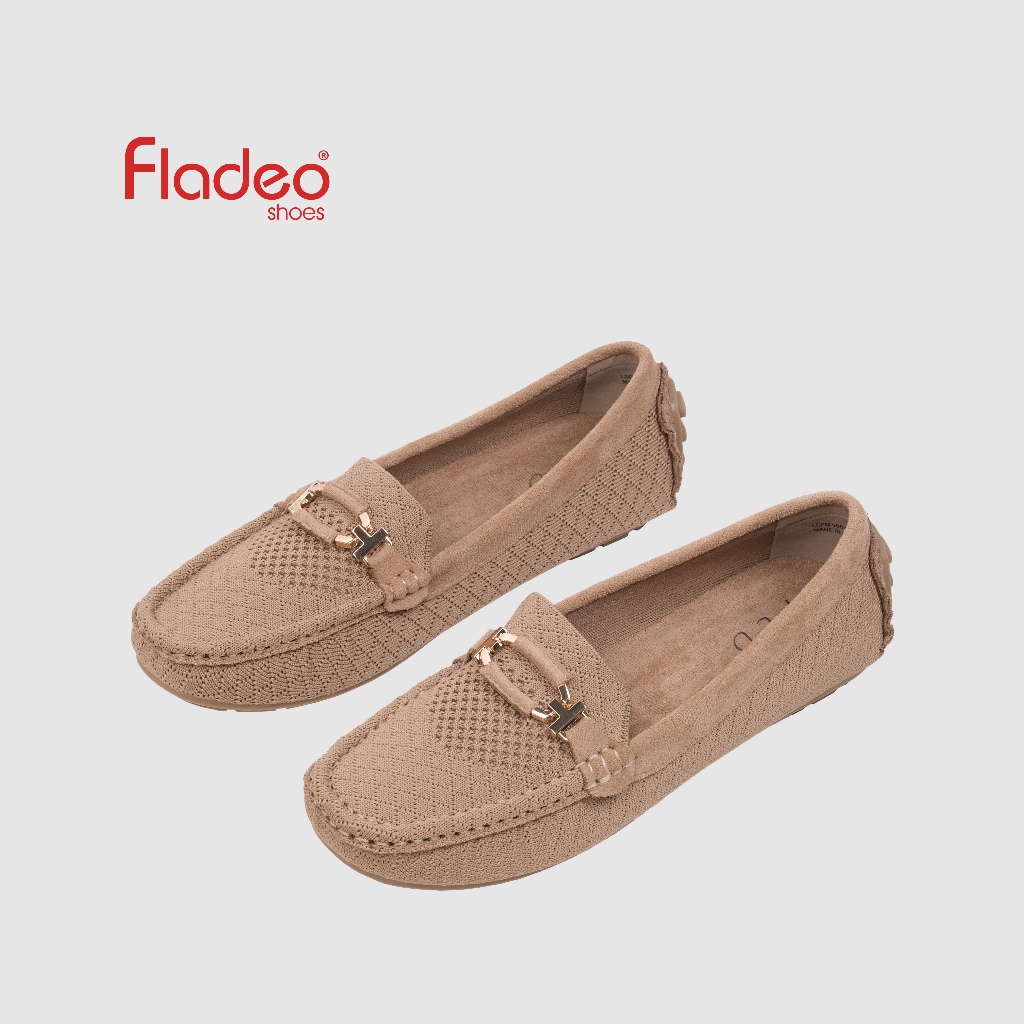 Fladeo H24/LSFM505-2BR/Sepatu Moccasin Slip On Wanita [ Moccasin Shoes ]