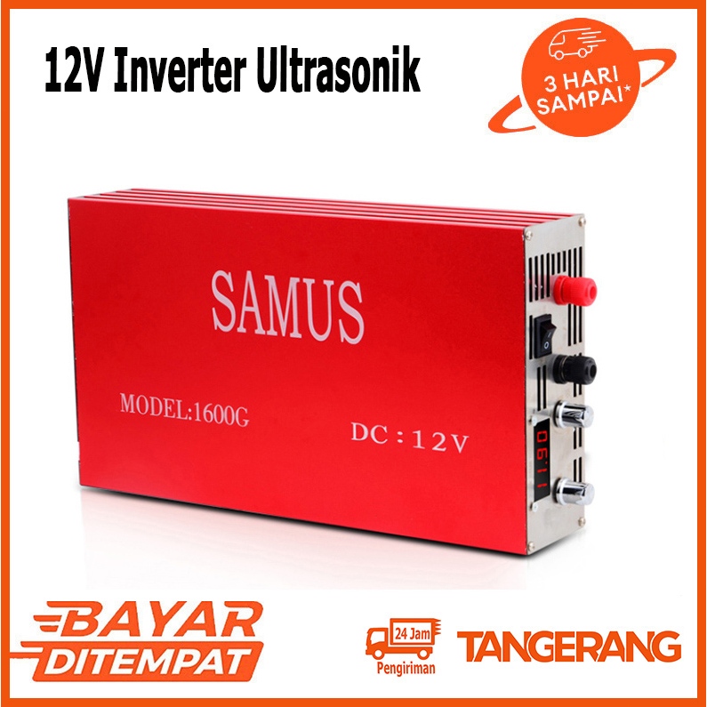 Ready Dibuat di Taiwan Samus 1600G 5000W DC 12v Inverter Daya Tinggi