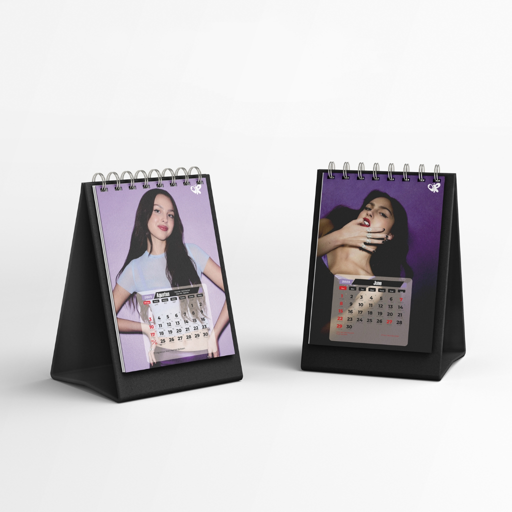 

Kalender Meja Desk Calendar Olivia Rodrigo