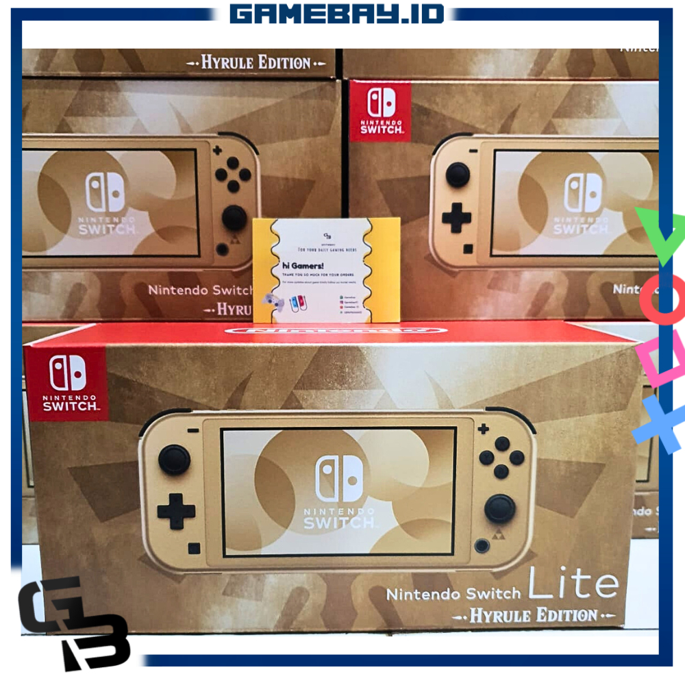 Nintendo Switch Lite Hyrule Edition / Zelda / Gold