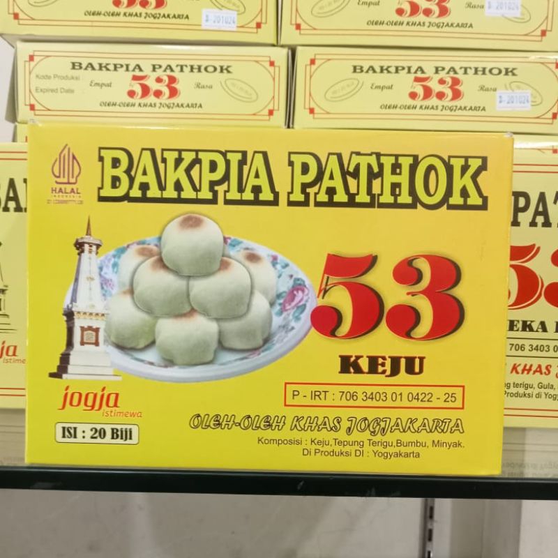 

Bakpia Pathok 53 Asli Jogjakarta