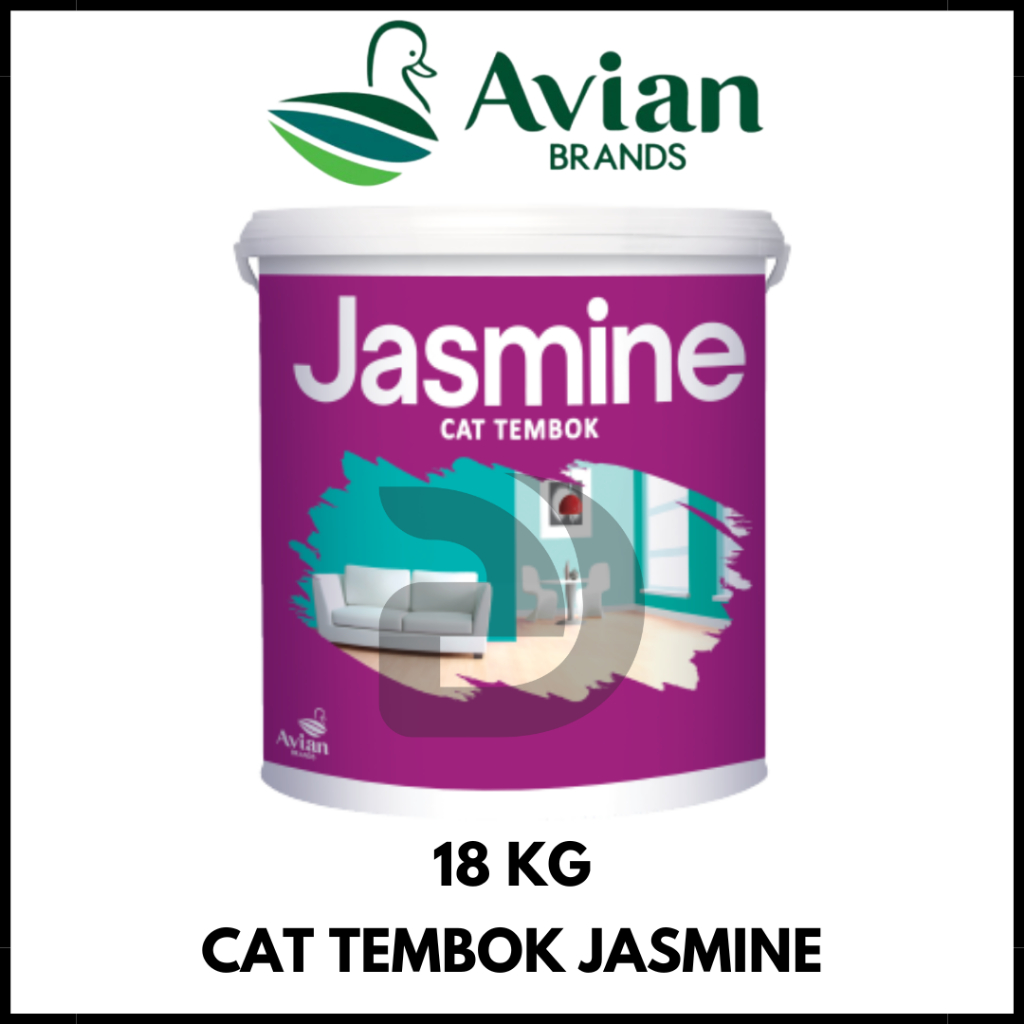 Cat Tembok Jasmine Pail 18KG / AVIAN BRANDS