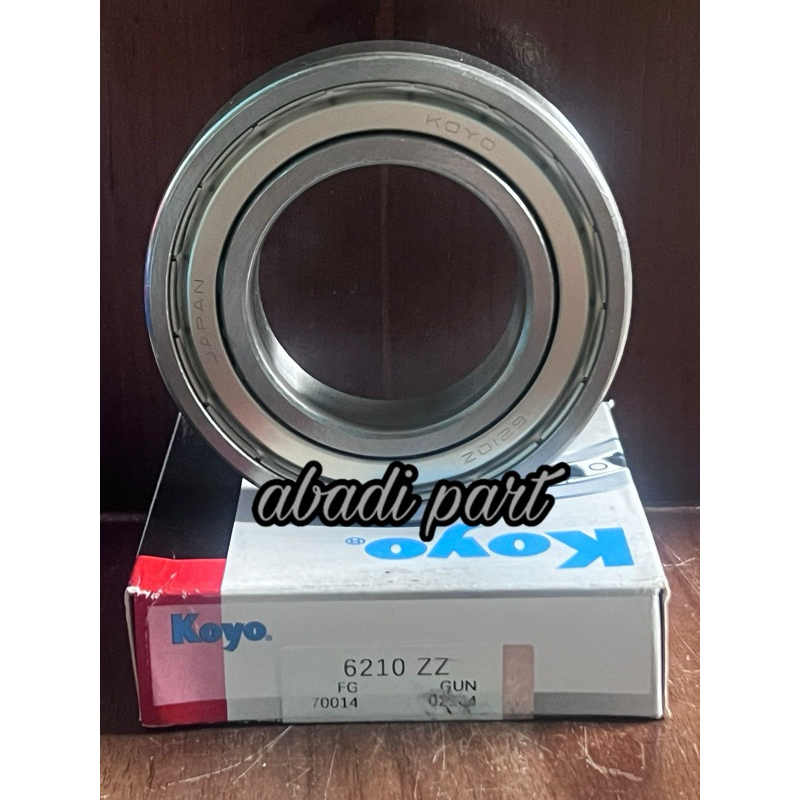 BEARING 6210 ZZ KOYO LAHER 6210ZZ KOYO
