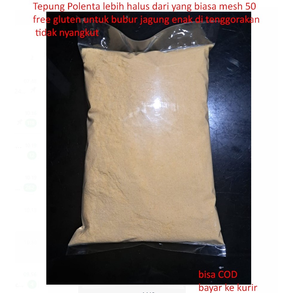 

Tepung Polenta lebih halus dari yang biasa mesh 50 free gluten untuk bubur jagung enak di tenggorakan tidak nyangkut