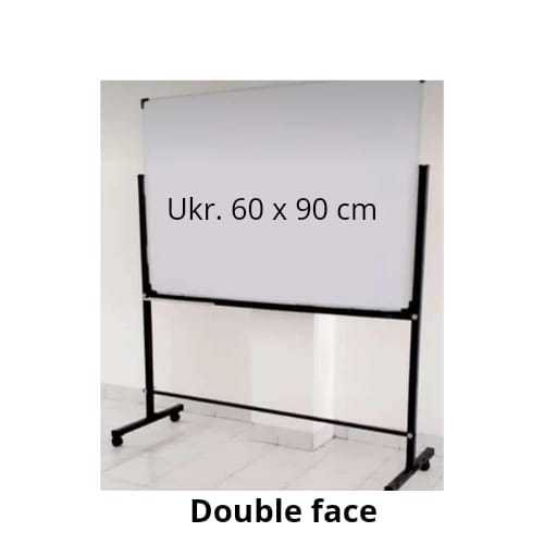 

Papan Tulis /White Board Double Face Standar ukuran 60 x 90cm