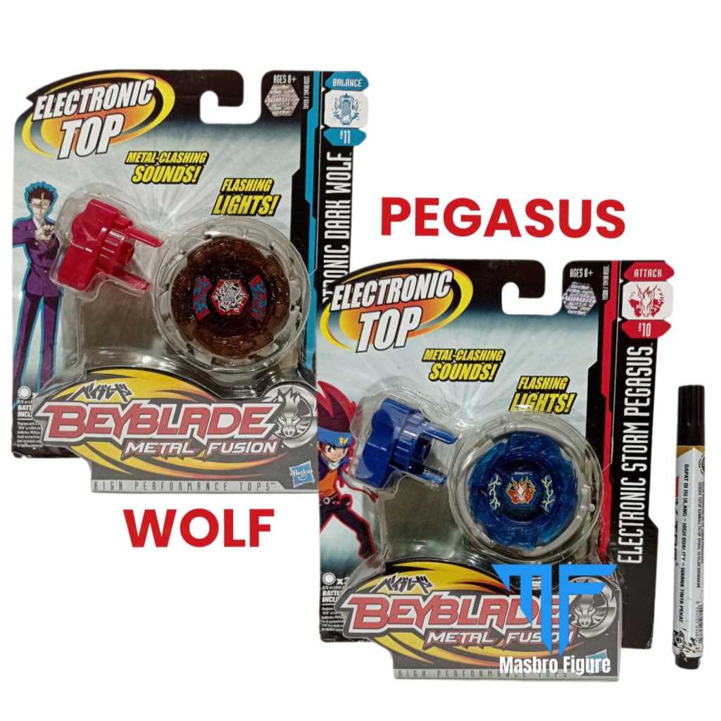 Hasbro Gangsing Beyblade Metal Fusion Electronic Storm Pegasus