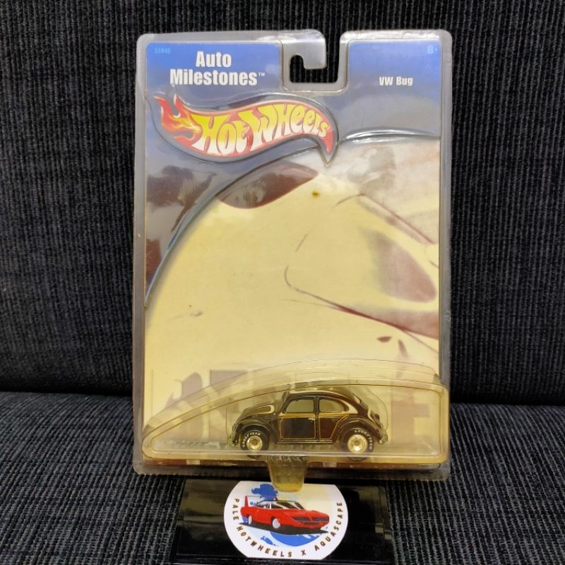 HOT WHEELS AUTO MILESTONES VW BUG RARE PREMIUM RARE